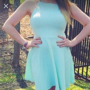H&M Mint Skater dress